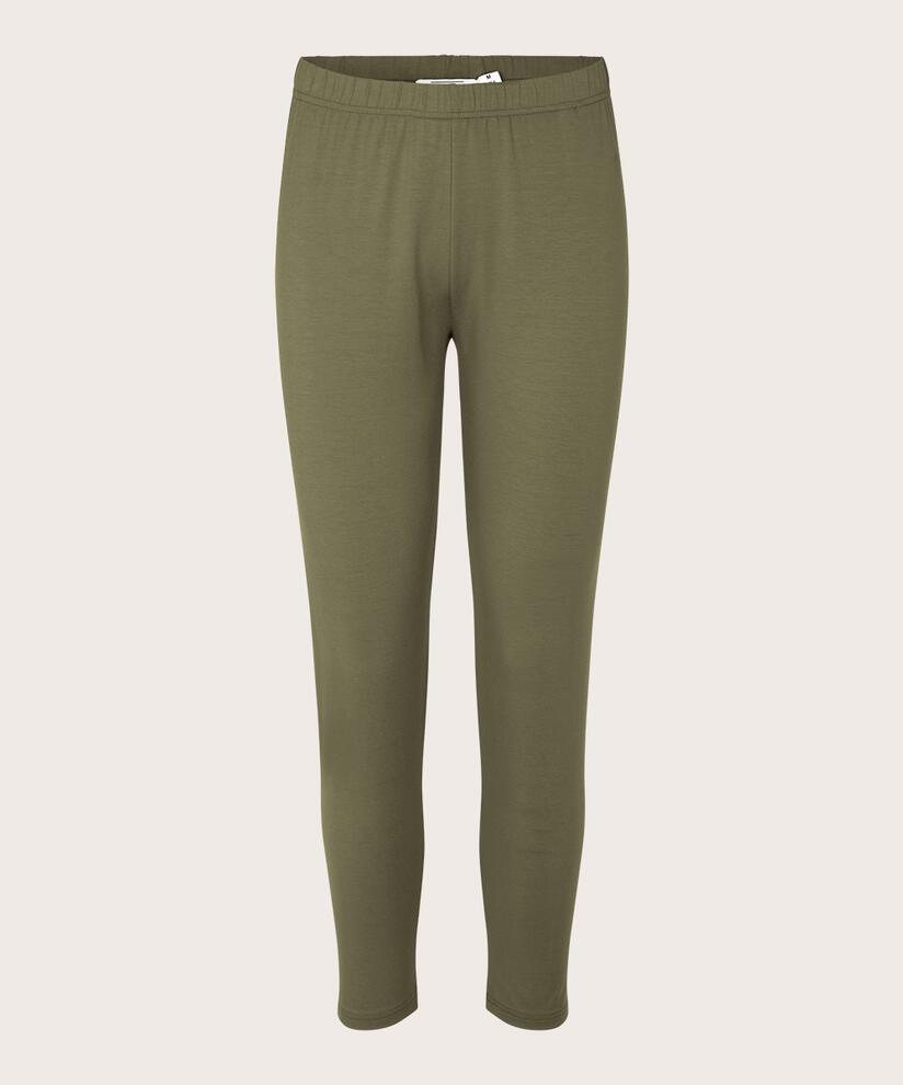 Pia JERSEY Leggings, D. Lichen Green