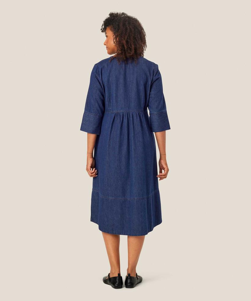 Nasya Denim Kjole, Dark Denim