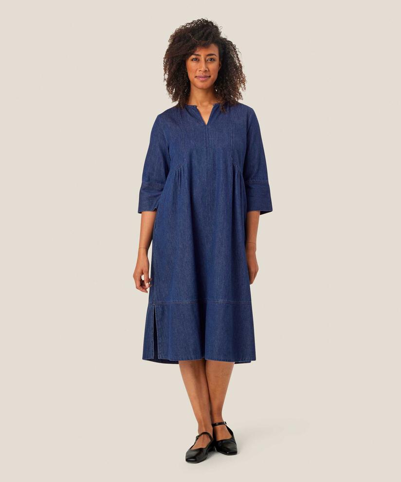 Nasya Denim Kjole, Dark Denim